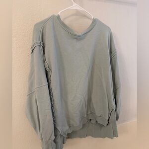 We The Free Light green sweatshirt Top